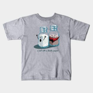 a Salt with a Deadly Pepper Kids T-Shirt